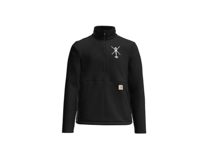 1-135th Hammerheads Carhartt Textured 1/2 Zip Fleece Jacket