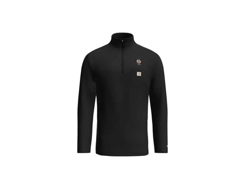 1-135th Hurricanes Until the Storm Passes - Carhartt 1/4 Long Sleeve Shirt (Copy)