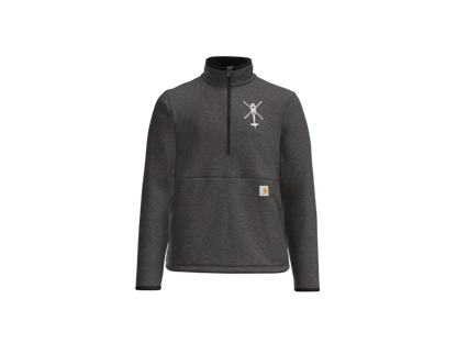 1-135th Hammerheads Carhartt Textured 1/2 Zip Fleece Jacket