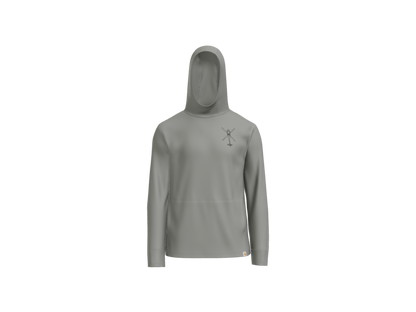 1-135th Hammerheads Carhartt Force Sun Defender Long Sleeve Hooded T-Shirt
