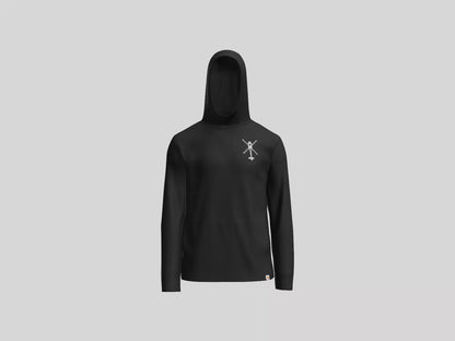 1-135th Hammerheads Carhartt Force Sun Defender Long Sleeve Hooded T-Shirt