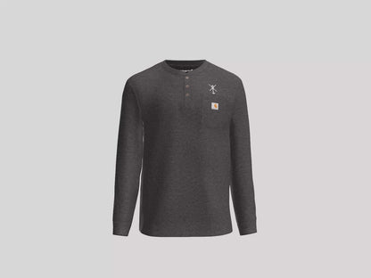 1-135th Hammerheads Carhartt Long Sleeve Henley T-Shirt