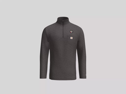 1-135th Hurricanes Until the Storm Passes - Carhartt 1/4 Long Sleeve Shirt (Copy)