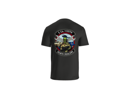 1-135th Death Dealers Tanker District Tri Blend T Shirt