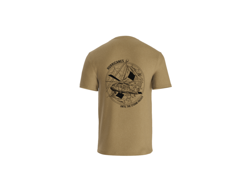 1-135th Hurricanes - Until the Storm Passes Tri Blend