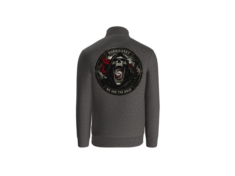 1-135th Hurricanes We Are the Bold - Carhartt 1/4 Long Sleeve Sweatshirt