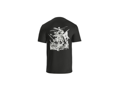 1-135th Death Dealers Command Section District Tri Blend T Shirt