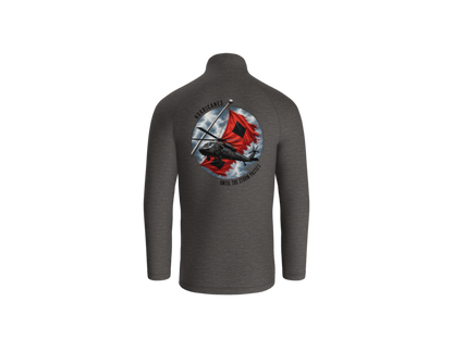 1-135th Hurricanes Until the Storm Passes - Carhartt 1/4 Long Sleeve Shirt (Copy)