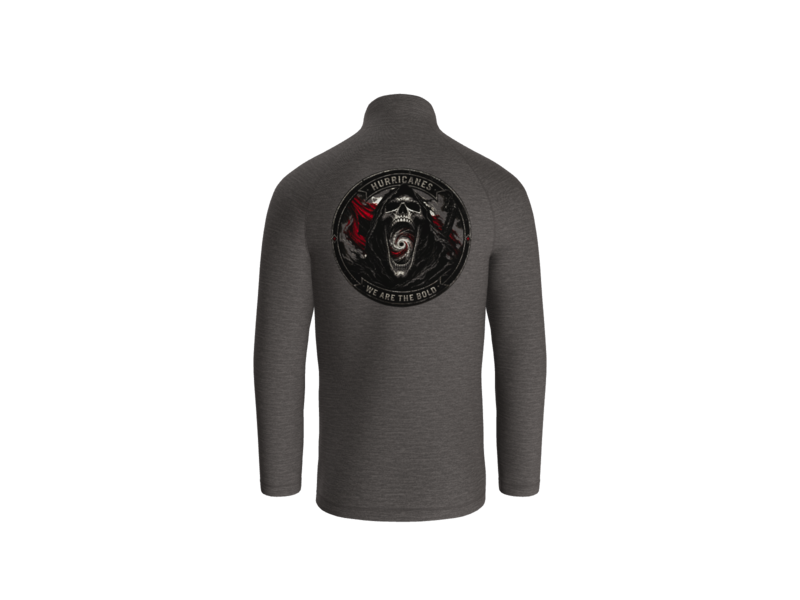 1-135th Hurricanes We are the Bold - Carhartt 1/4 Long Sleeve Shirt