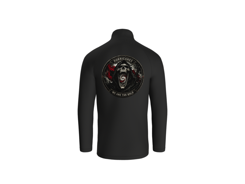 1-135th Hurricanes We are the Bold - Carhartt 1/4 Long Sleeve Shirt