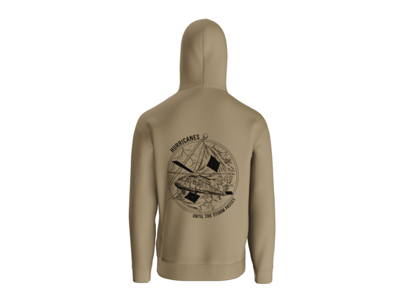 1-135th Until the Storm Passes - 50/50 Hoodie