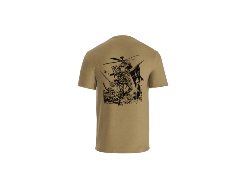 1-135th Death Dealers Wrecker District Tri Blend T Shirt