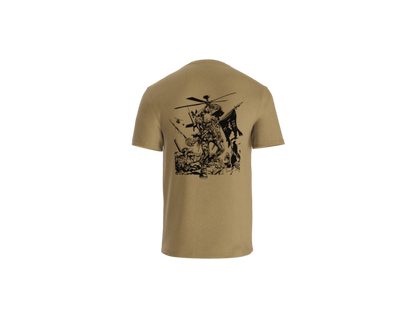 1-135th Death Dealers Wrecker District Tri Blend T Shirt