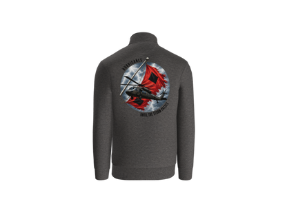 1-135th Hurricanes Until the Storm Passes - Carhartt 1/4 Long Sleeve Sweatshirt