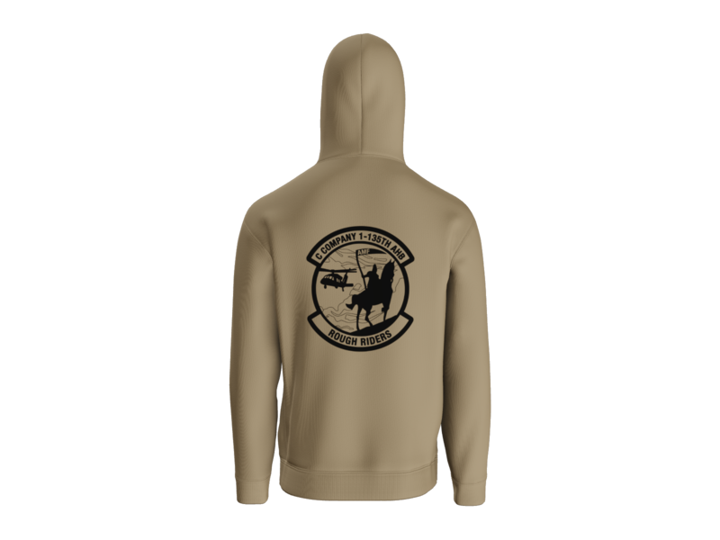 1-135th Rough Ryders Core Fleece Hoodie