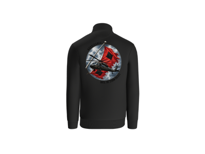1-135th Hurricanes Until the Storm Passes - Carhartt 1/4 Long Sleeve Sweatshirt