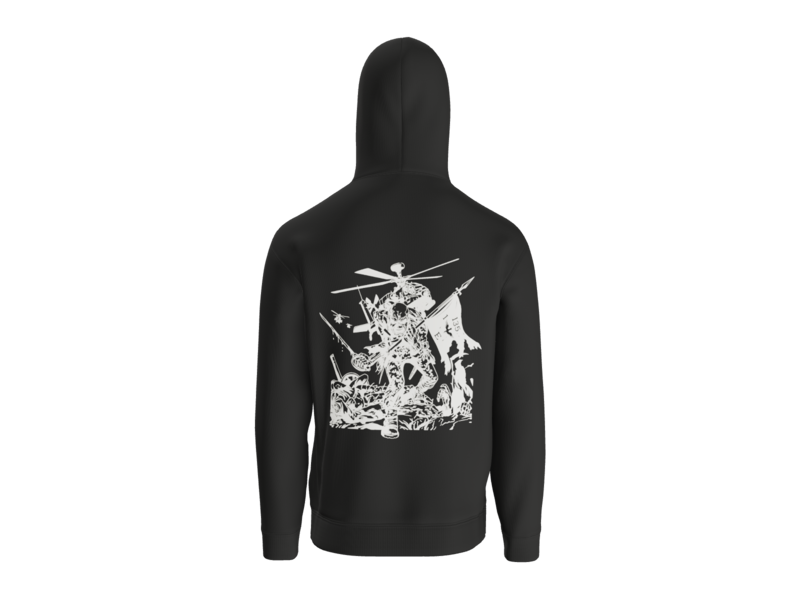 1-135th Death Dealers Tanker P&C Hoodie